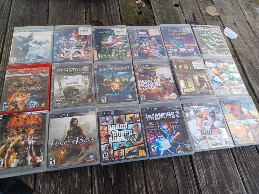72 EMPTY PS3 VIDEO GAME CASES $140 FINAL PRICE 