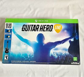 GUITAR HERO LIVE XBOX ONE New Sealed Wireless Bundle Complete Activision