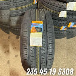 New Tires 235//45//19 $308 All 4 