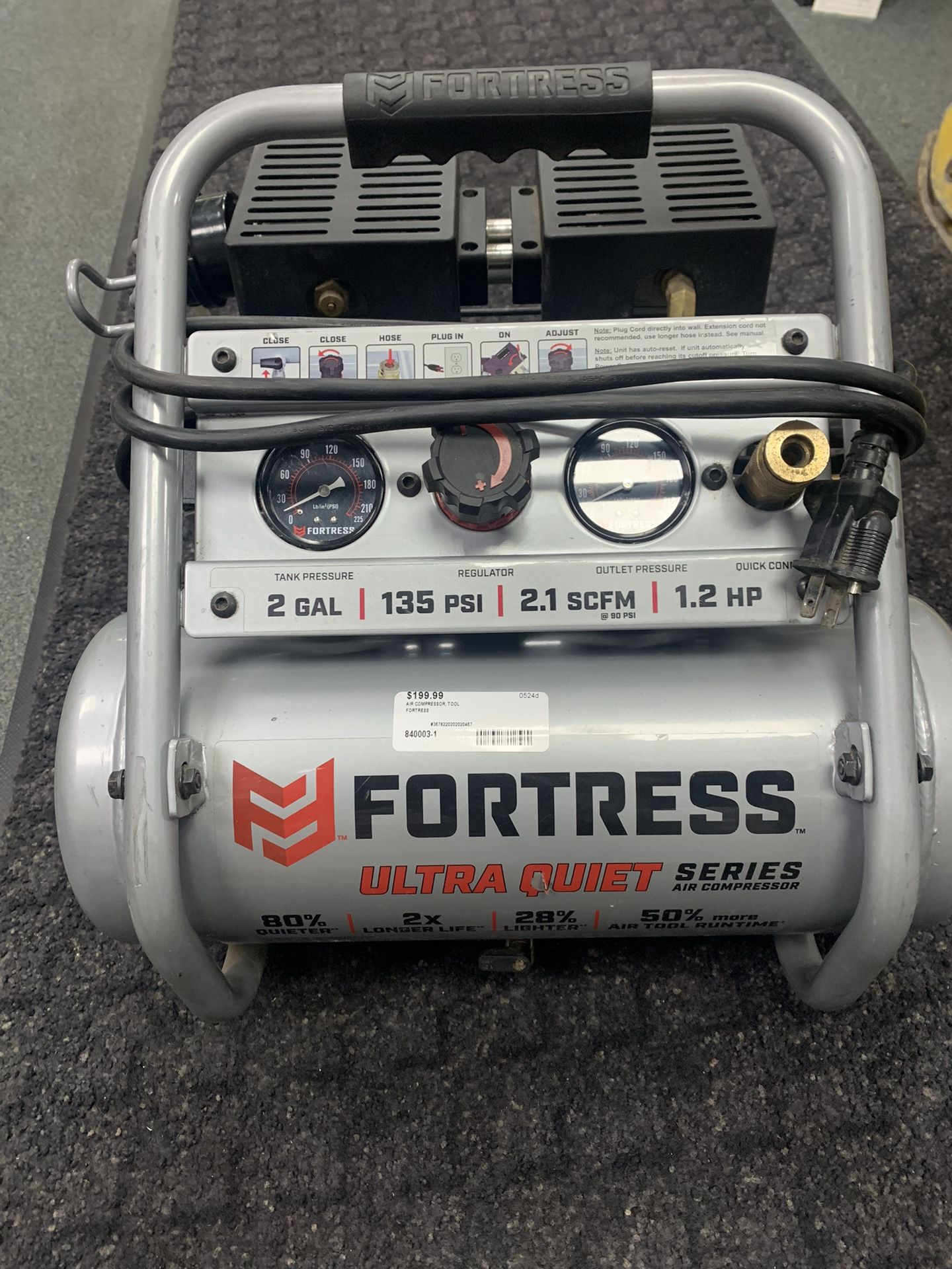 Fortress Compressor Ultra Quiet (840003 1),All Products : American Fashion Style Bags On Sale