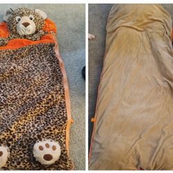 Sleeping Bag For Kids Tiger