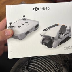 dji mini 3 with rc remote and smart remote 