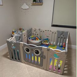 Foldable Playpen Para Bebes