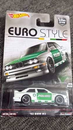 Hot Wheels '92 BMW M3 Euro Style Car Culture