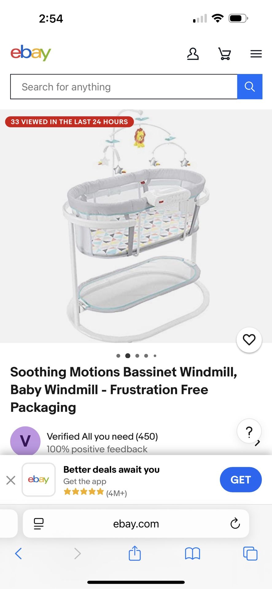 Fisher Price Bassinet