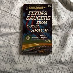 Flying Saucers From Outer Space By Major Donald E. Kathie