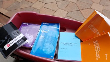 Barbri California bar exam study materials