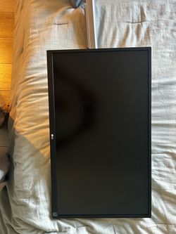 LG 27” 4K monitor 27UL500-W with mount