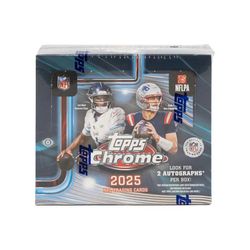 Topps chrome Football 2025 Jumbo