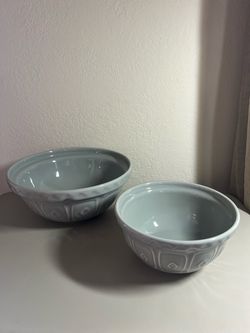 New Mason Cash (England) Quality Mixing Bowls (2)