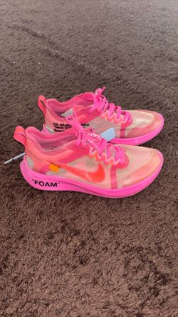 off white pink foams 5y