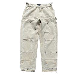 Saint Giovanni De La Mode Canvas Carpenter Pants Women’s Size Medium