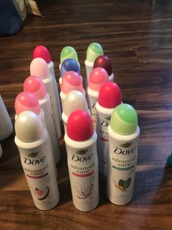 Dove spray deodorant 3 for 12$ or 5$ for single