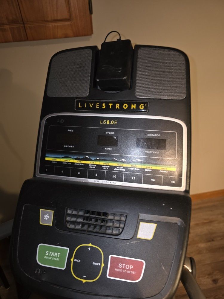 LiveStrong elliptical