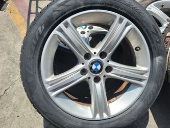 OEM 17" BMW 328i Wheels With New Tires