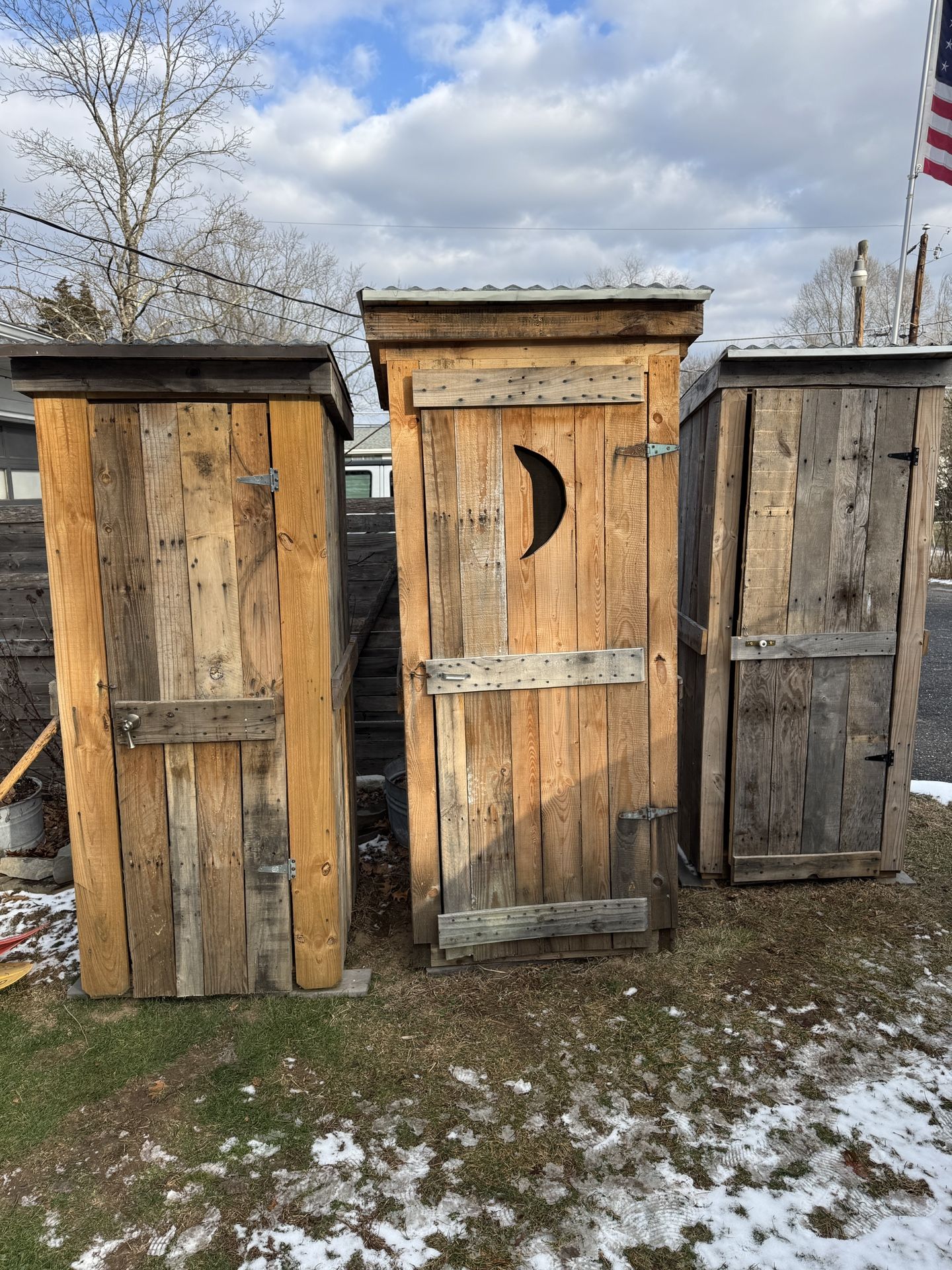 Hand Made Outhouse Sheds
