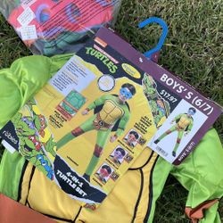 Teenage Mutant Ninja Turtles 4 In 1 Halloween Costume 