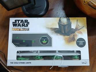 Star wars light string Mandalorian