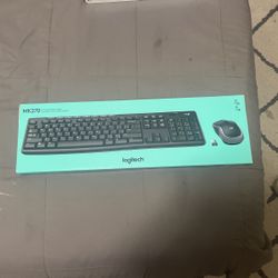 MK270 Logitech Keyboard With Mouse 