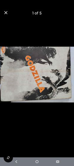 Rare vintage Godzilla book