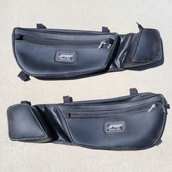 PRP Front Door Bags with Knee Pad for Can-Am Maverick X3