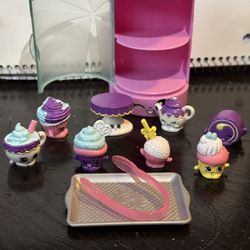 Shopkins Food Fair Cupcake Theme Pack Style Playset