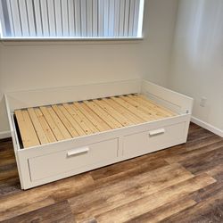 Daybed frame with 2 drawers, Twin 