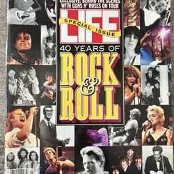 MAG: Life 12/1/1992-Time-Special Issue-40 Years of Rock & Roll-Beatles-Elvis-...