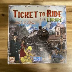 Days of Wonder Ticket to Ride: Europe Board Game Trains Travel Spiel des Jahres