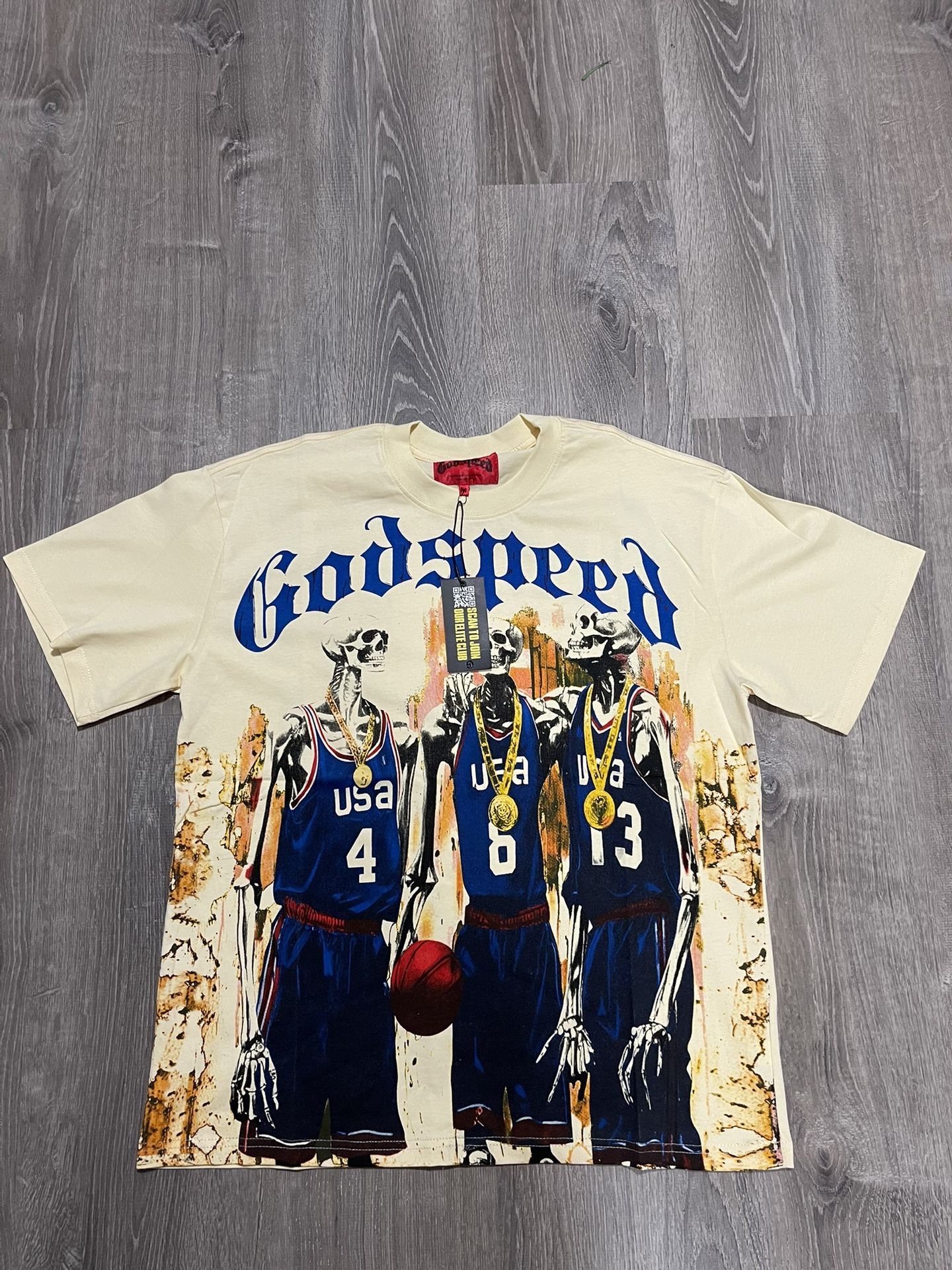 Godspeed Dream team T-shirt (bone)