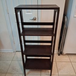 4' Solid Wood Book Shelf