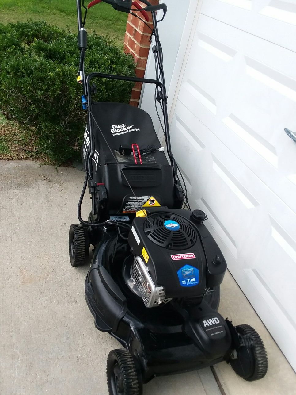 Craftsman Gas Self Propelled All Wheel Drive Electric Push Button