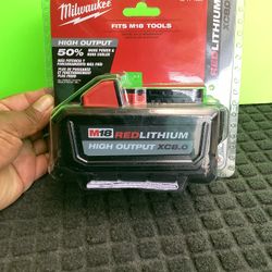 MILWAUKEE M18 18-VOLT LITHIUM-ION HIGH OUTPUT XC 8.0 AH BATTERY 