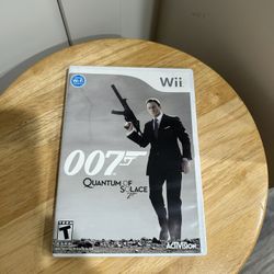 Wii Quantum Of Solace 007 (CIB)