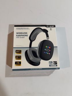 XY-262BT Wireless Bluetooth Headphones with Screen