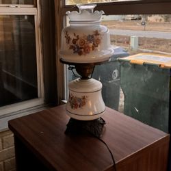 Retro Fitted Oil Lamp (Electric)