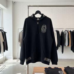 Zip Up Hoodie(black)