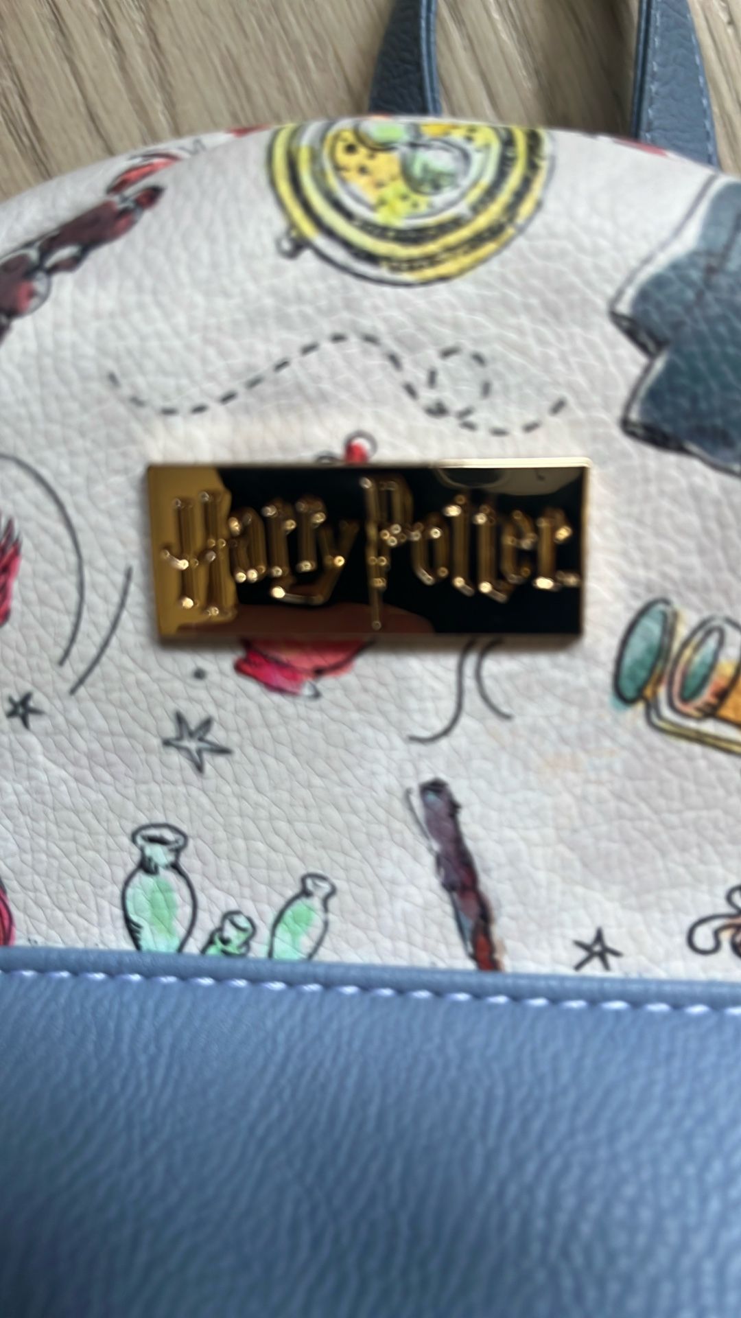 Harry Potter Watercolor Icons Mini backpack display picture 2