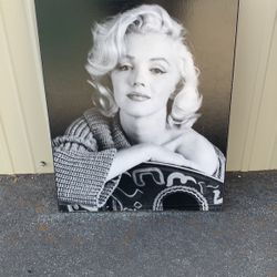 Marilyn Picture (WOOD CANVAS)