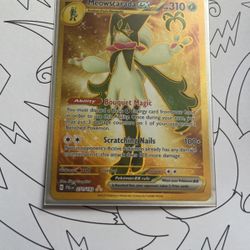 Meowscarda EX gold Art.
