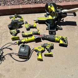 Ryobi Tool Lot 