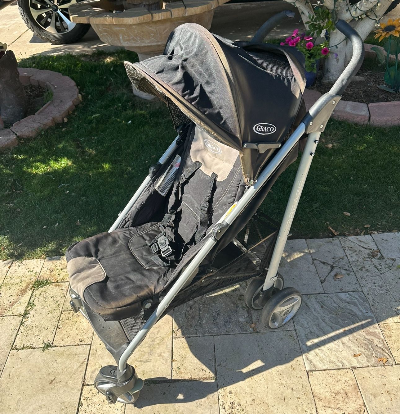 Graco Stroller. Trike. Playhouse. Slide. Walker