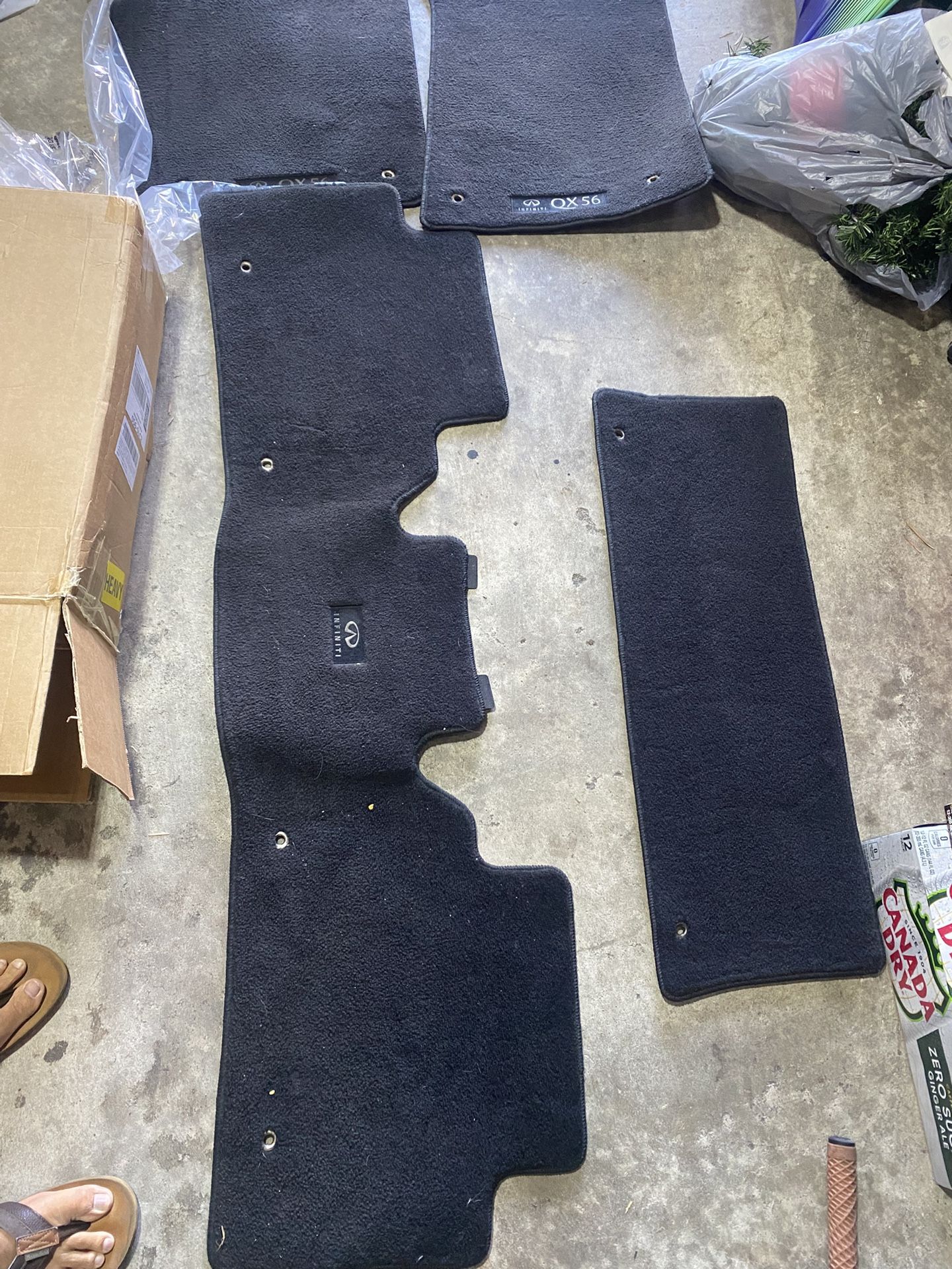 2011-2014 Infiniti QX56 OEM Floor Mats