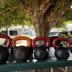 Russian Kettle Bell and Weights