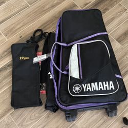 Yamaha Percussion Drum Pad And Bell Starter Kit