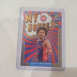 Cade Cunningham 2021-22 Donruss Optic My House #16 Rookie RC Detroit Pistons B16