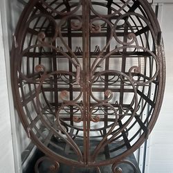 Iron Wine Rack