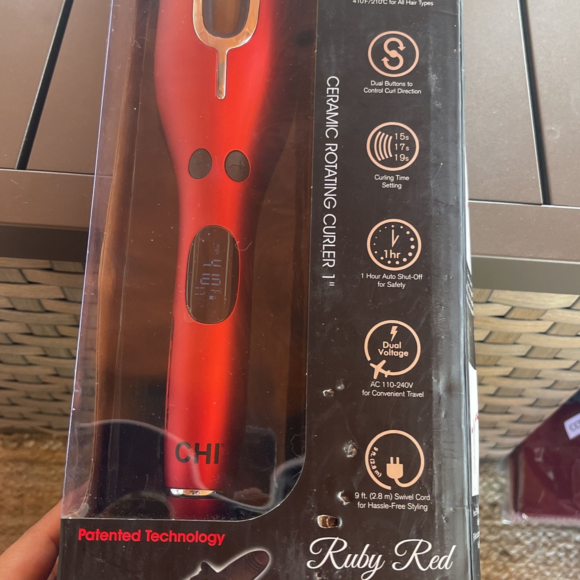 Ceramic Rotating Curler