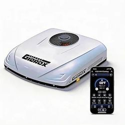 10000 BTU 12V DC RV Air Conditioner w/ Heater – Ultra Quiet, App Control, Rooftop Unit