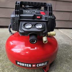 Porter-Cable
6 Gal. 150 PSI Portable Electric Pancake Air Compressor